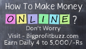 Earn Money Online 4 to 5,000 per day From Bigprofitbuzz